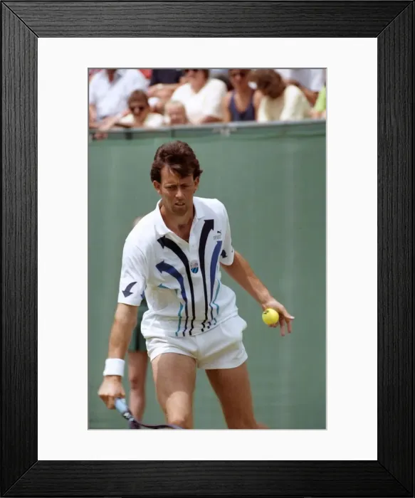 Framed Print : Wimbledon. Jeremy Bates. June 1989 89-3819-014