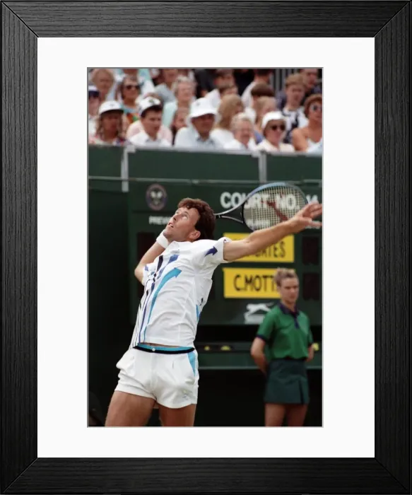 Framed Print : Wimbledon. Jeremy Bates. June 1989 89-3819-002 Framed Print : Wimbledon. Jeremy Bates. June 1989 89-3819-002