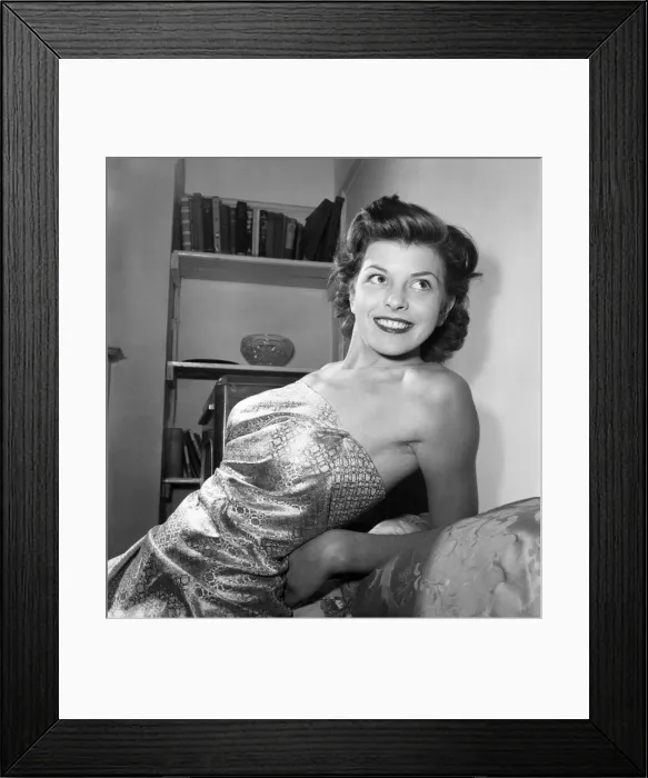 Framed Print : Actress Joan Rice star of the film His Majesty O Keefe
