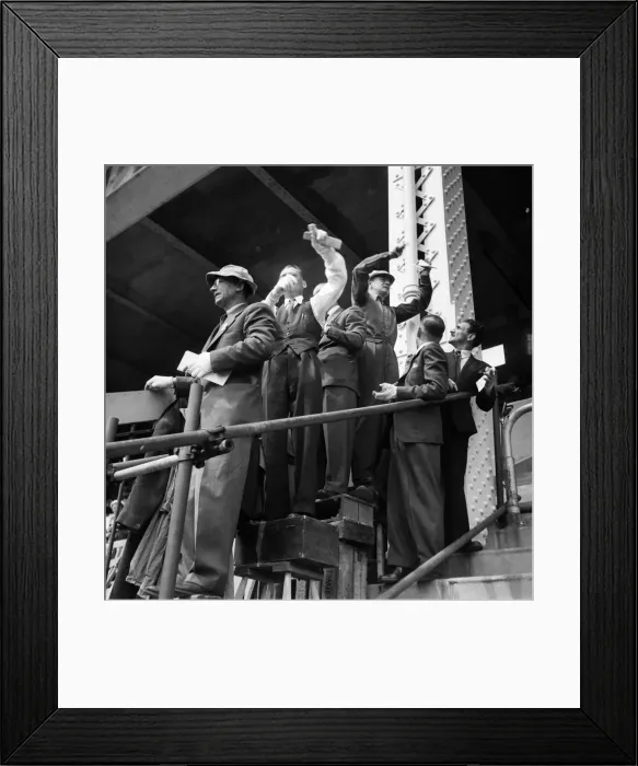 Framed Print : Tic-Tac Man at Epsom Races. June 1952 C2952 Framed Print : Tic-Tac Man at Epsom Races. June 1952 C2952