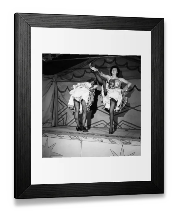 Framed Print : Albert and Elsie Price seen here on stage performing Striptease Framed Print : Albert and Elsie Price seen here on stage performing Striptease