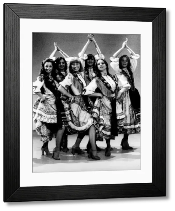 Framed Print : Pans People dancing Framed Print : Pans People dancing