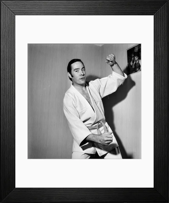 Framed Print : Sport Judo: Man posing wearing his judo pit. November 1969 Z10935-017 Framed Print : Sport Judo: Man posing wearing his judo pit. November 1969 Z10935-017