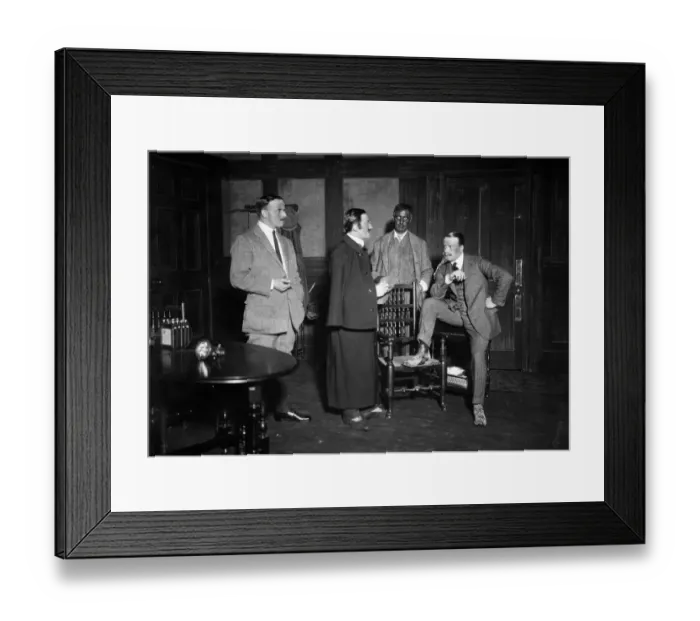Framed Print : The Chalk-line'Queens Theatre. March 1912 P013668 London stage