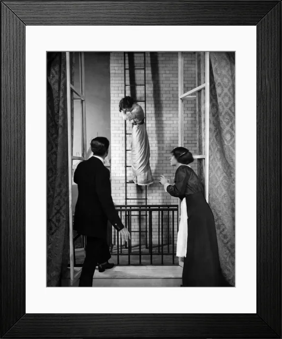Framed Print : Tantrums'Criterion Mr. Chas: Maude as Chas: Vausillart