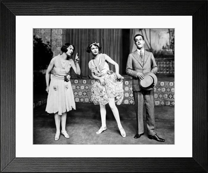 Framed Print : Women and men on stage The Vaudeville Collection London Framed Print : Women and men on stage The Vaudeville Collection London