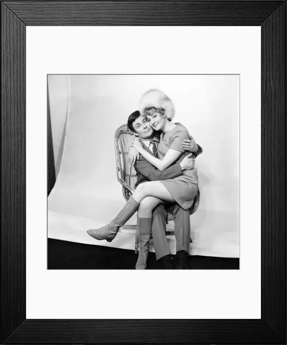 Framed Print : Entertainment Television: Barbara Murray of the power games Lady Wilder