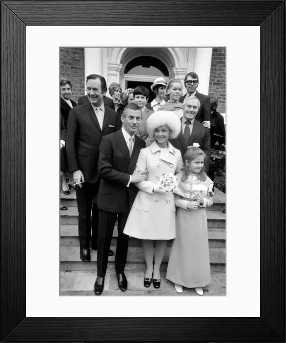 Framed Print : Film (French) actress Dany Robin married agent Michael Sullivan at 11 Framed Print : Film (French) actress Dany Robin married agent Michael Sullivan at 11