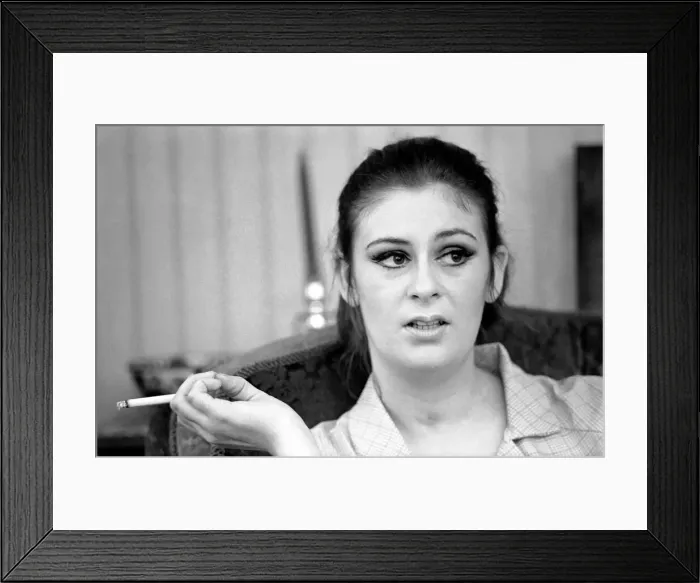 Framed Print : Miss Pat Browne (21) who is an assistant nurse or helper at the Alexandra House