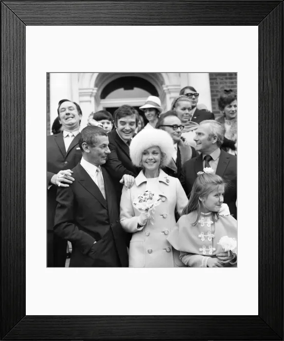 Framed Print : Film (French) actress Dany Robin married agent Michael Sullivan at 11 Framed Print : Film (French) actress Dany Robin married agent Michael Sullivan at 11