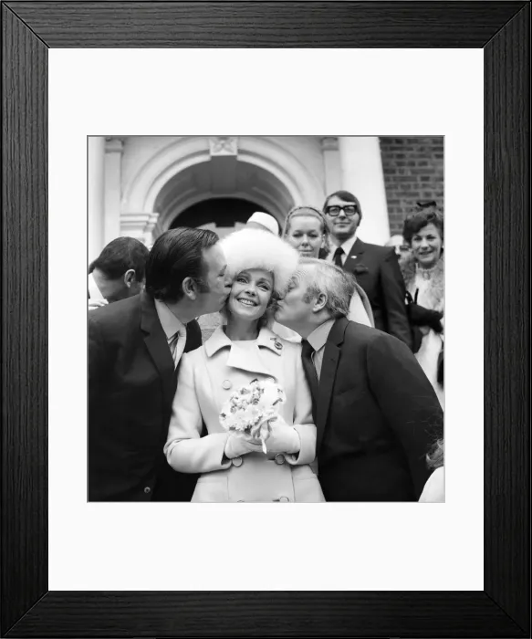Framed Print : Film (French) actress Dany Robin married agent Michael Sullivan at 11 Framed Print : Film (French) actress Dany Robin married agent Michael Sullivan at 11