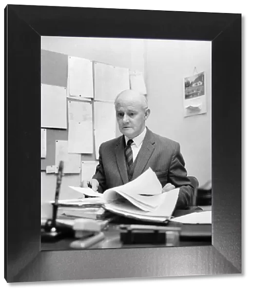 Headmaster Mr. Charles Addey. November 1969 Z11592-004