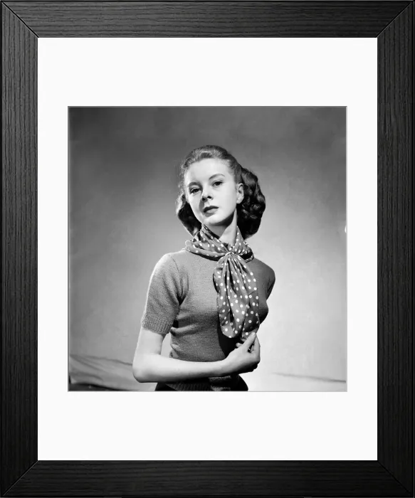 Framed Print : Women modelling an adaptable scarf. June 1952 C3240-001 Framed Print : Women modelling an adaptable scarf. June 1952 C3240-001