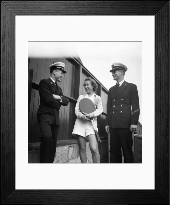 Framed Print : Wimbledon. Tennis Championships. June 1952 C3178