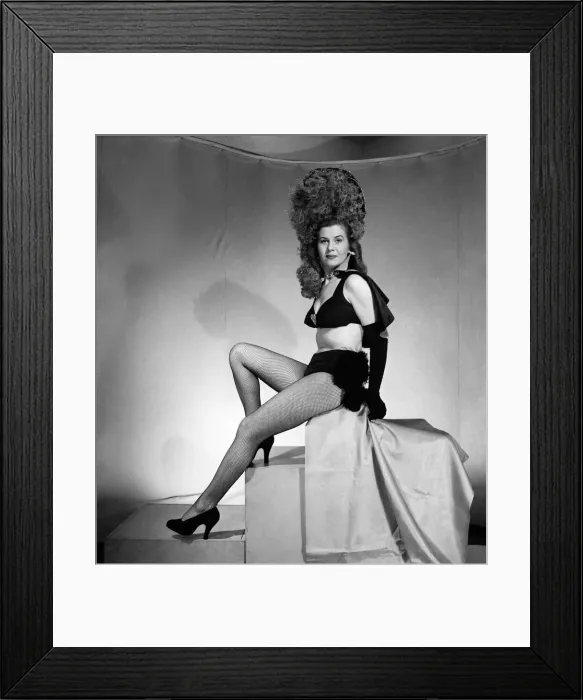 Framed Print : Valentina-Night Club Entertainer. June 1952 C3229