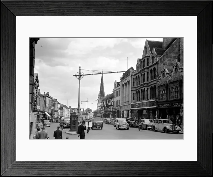 Framed Print : Ruggles. Chelmsford, Essex Street Scenes. June 1952 C3017-001