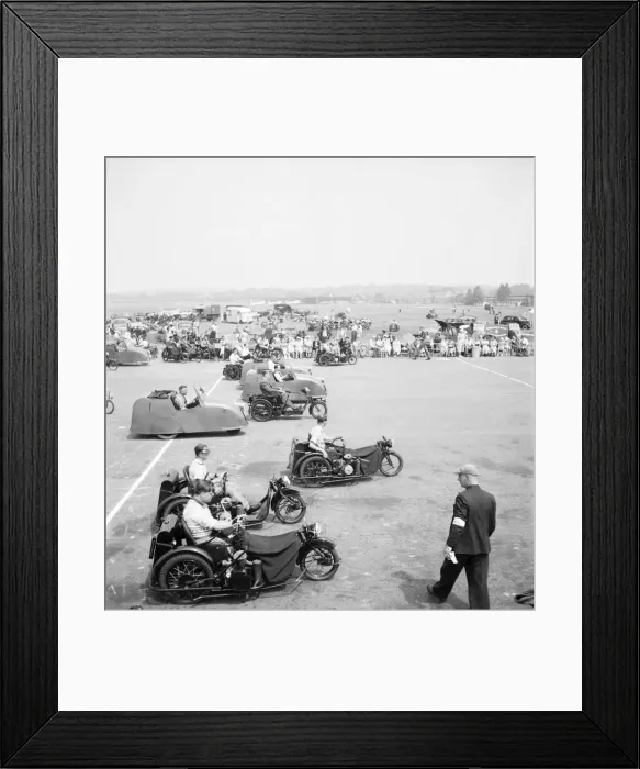 Framed Print : Invalid Tricycle Assoiation. rally, Hendon. July 1952 C3431 Framed Print : Invalid Tricycle Assoiation. rally, Hendon. July 1952 C3431