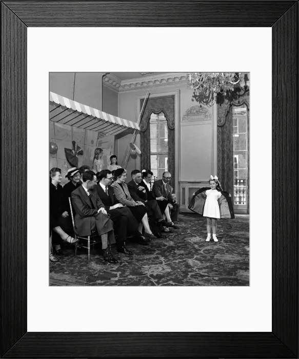 Framed Print : Tots to Teenage'fashion Show. June 1952 C3056 Framed Print : Tots to Teenage'fashion Show. June 1952 C3056