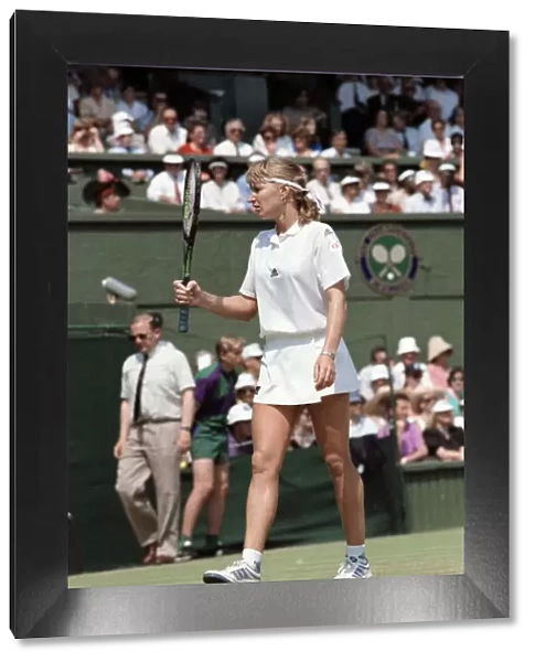 Wimbledon. Steffi Graf. July 1991 91-4353-042