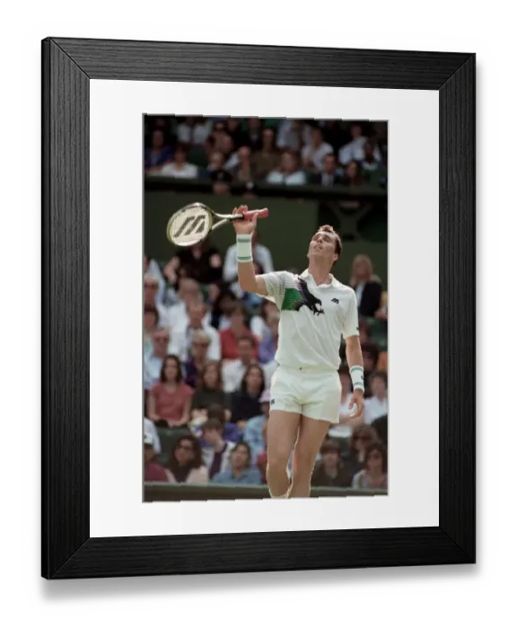 Framed Print : Wimbledon Tennis Championships. Ivan Lendl v. Kelly Evernden. June 1991 91-4117-200 Framed Print : Wimbledon Tennis Championships. Ivan Lendl v. Kelly Evernden. June 1991 91-4117-200