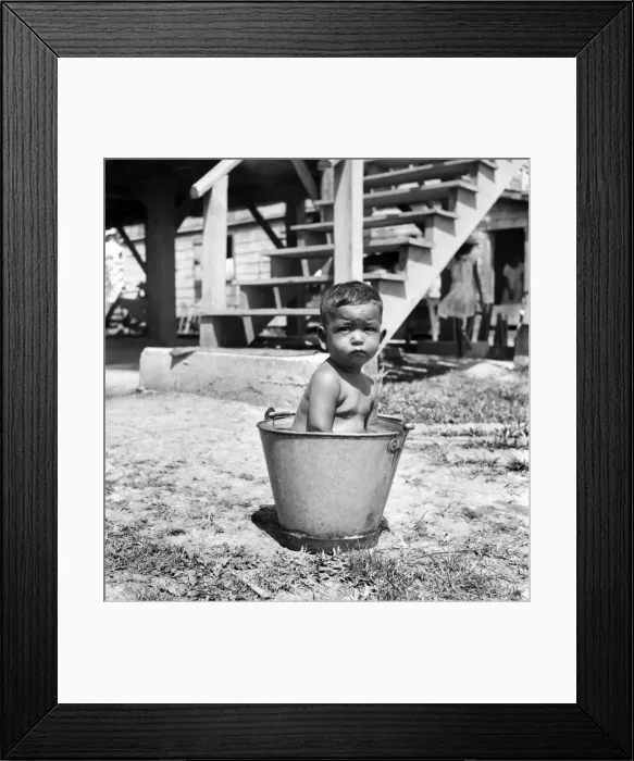 Framed Print : British Guiana: While driving through the out-skirts of George town I saw this amusing