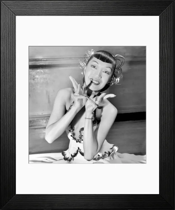 Framed Print : Entertainment Dance. Miss Jadin Wong is a Chinese dancer now playing at the Savoy Hotel Framed Print : Entertainment Dance. Miss Jadin Wong is a Chinese dancer now playing at the Savoy Hotel