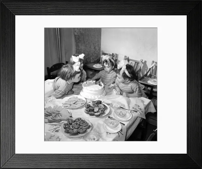 Framed Print : Children quads: The Cole quads throw a birthday party to celebrate their third birthday Framed Print : Children quads: The Cole quads throw a birthday party to celebrate their third birthday