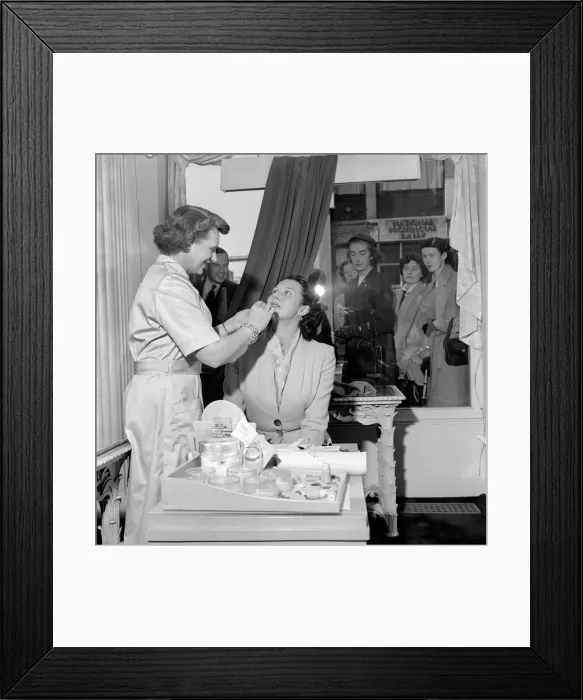 Framed Print : When women walked into Atkinsons Perfumiers, Cosmetic Framed Print : When women walked into Atkinsons Perfumiers, Cosmetic