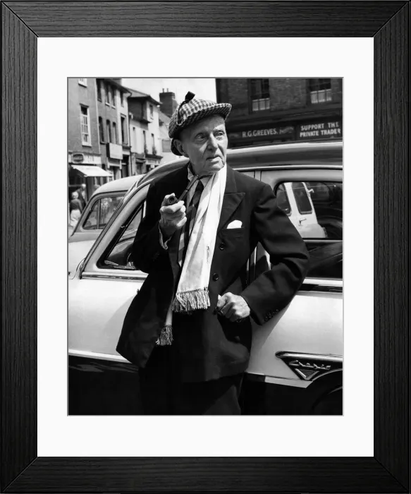Framed Print : Actor A. E. Matthews. July 1959 P011533 Framed Print : Actor A. E. Matthews. July 1959 P011533