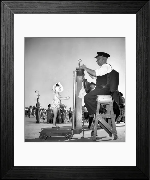 Framed Print : Holidays: Shirley Tanners luckier than a lot of children