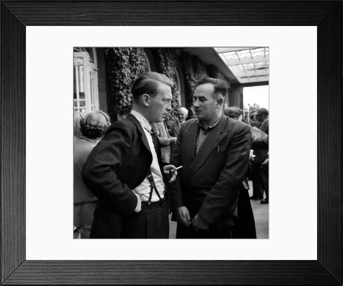 Framed Print : (Left to right) Mr. Sandy of the Actors Equity. Mr. Parry of the Firebrigades Union Framed Print : (Left to right) Mr. Sandy of the Actors Equity. Mr. Parry of the Firebrigades Union