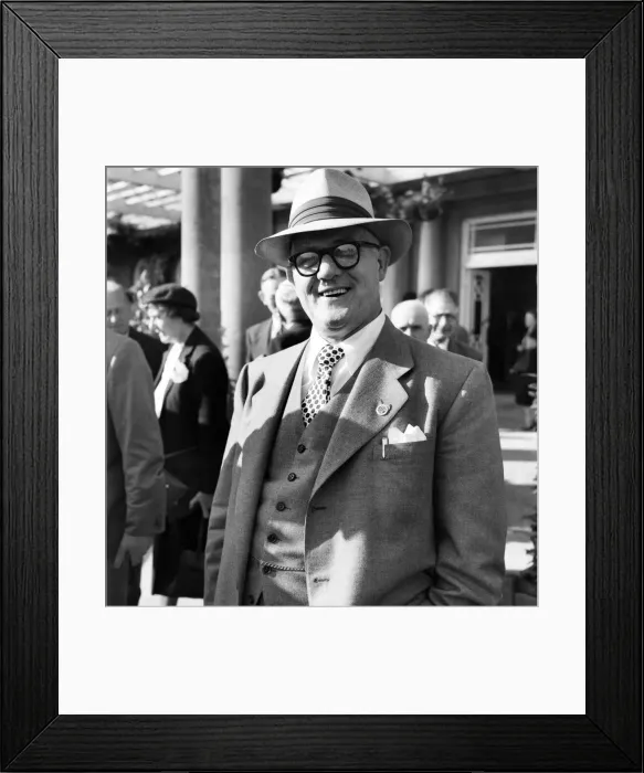 Framed Print : T. U. C. Douglas, Isle of Man 1953. Arthur Deakin Secretary of the Transport Framed Print : T. U. C. Douglas, Isle of Man 1953. Arthur Deakin Secretary of the Transport