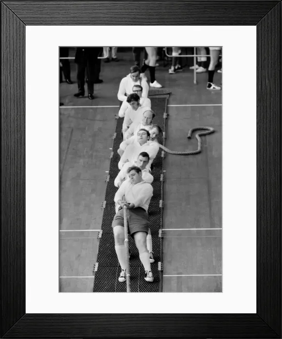 Framed Print : Sport: Over 60 teams from all over the country took part in the National Indoor