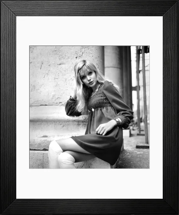 Framed Print : Actress and model Maddy Smith a. k. a. Madeline Smith aged 20 photographed in London Framed Print : Actress and model Maddy Smith a. k. a. Madeline Smith aged 20 photographed in London