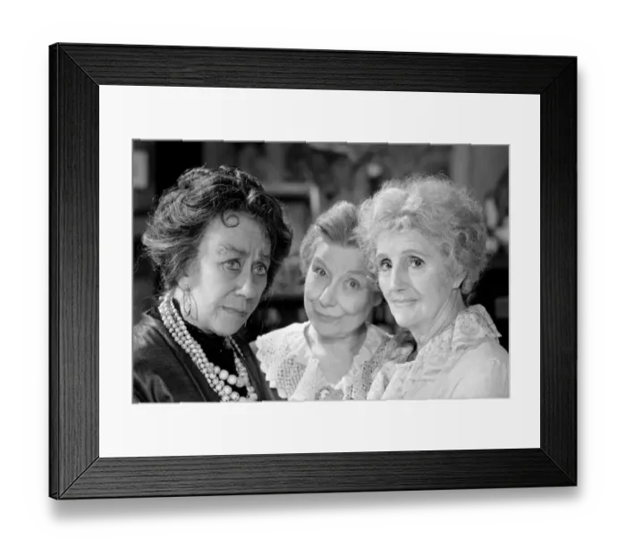 Framed Print : Entertainment theatre: When the play The Old Ladies Framed Print : Entertainment theatre: When the play The Old Ladies
