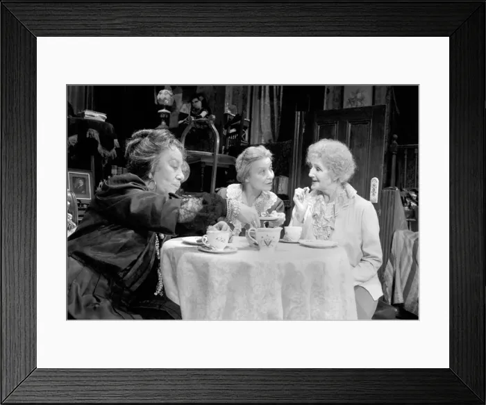 Framed Print : Entertainment theatre: When the play The Old Ladies Framed Print : Entertainment theatre: When the play The Old Ladies
