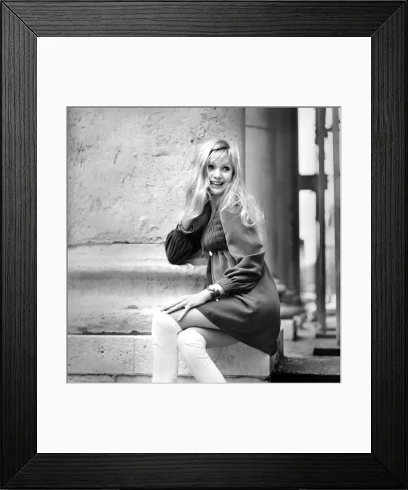 Framed Print : Actress and model Maddy Smith a. k. a. Madeline Smith aged 20 photographed in London Framed Print : Actress and model Maddy Smith a. k. a. Madeline Smith aged 20 photographed in London