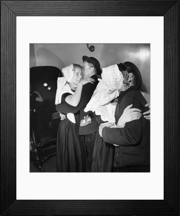 Framed Print : Dutch dancers at a Folk Dancing event at the Royal Albert Hall, London Framed Print : Dutch dancers at a Folk Dancing event at the Royal Albert Hall, London
