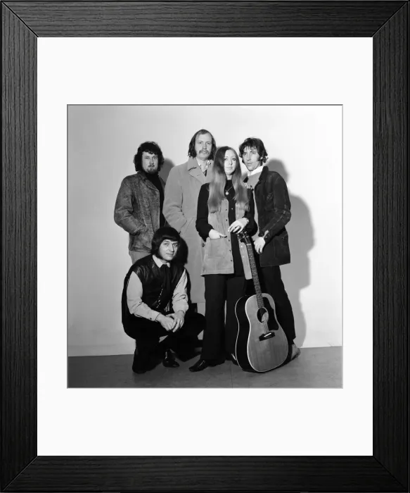 Framed Print : Entertainment Pop Music Groups: The pentangle'group - Jacqui McShee singer Framed Print : Entertainment Pop Music Groups: The pentangle'group - Jacqui McShee singer