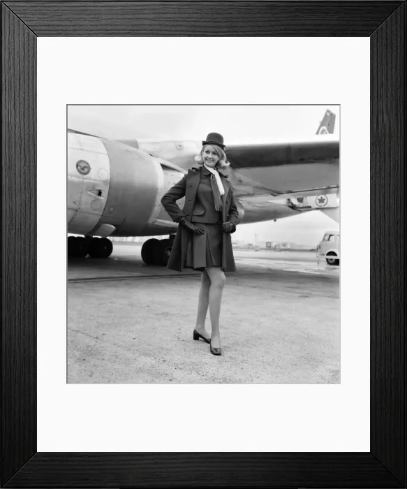 Framed Print : Clothing Fashion. A colourful new look now seen around Air Canada ticket counters is Framed Print : Clothing Fashion. A colourful new look now seen around Air Canada ticket counters is
