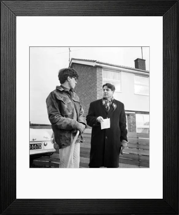 Framed Print : Wellingborough Election. Politics. Election. Mr. J. Mann Framed Print : Wellingborough Election. Politics. Election. Mr. J. Mann