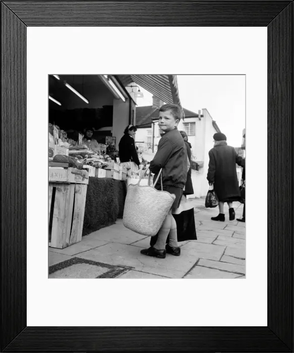 Framed Print : Education. Industrial Disputes: Teachers Strike: All the schools in the Ealing area were