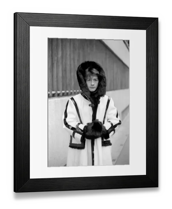 Framed Print : Actor John Hurt is off to The Antarctic on December 1 when he starts his new film