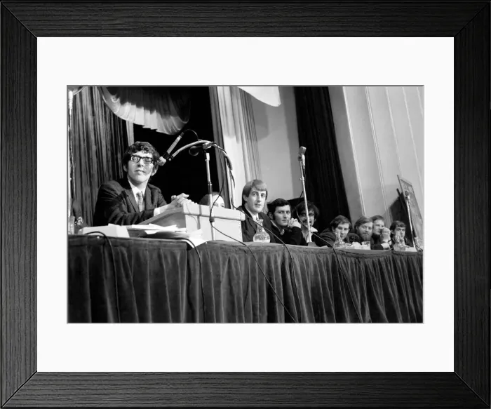 Framed Print : Politics: Jack Straw, 23, The new President of the 400, 000 Strong National Union of