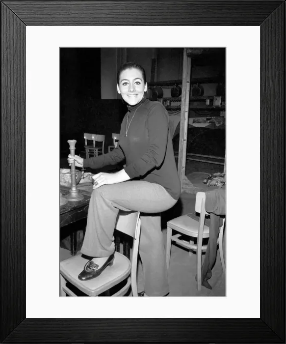 Framed Print : Entertainment Music: Opera Singer Teresa Cahill, 25, of Bermondsey