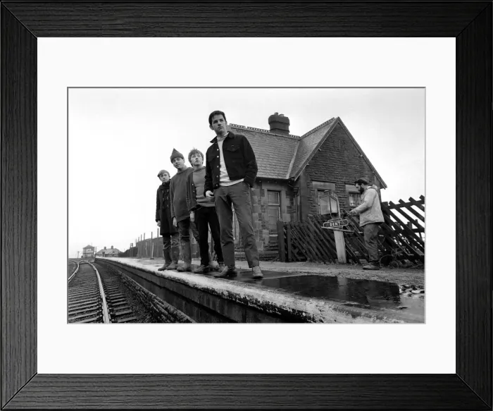 Framed Print : Transport. Rail. Funds raised by selling knickers and bras has helped schoolboys to