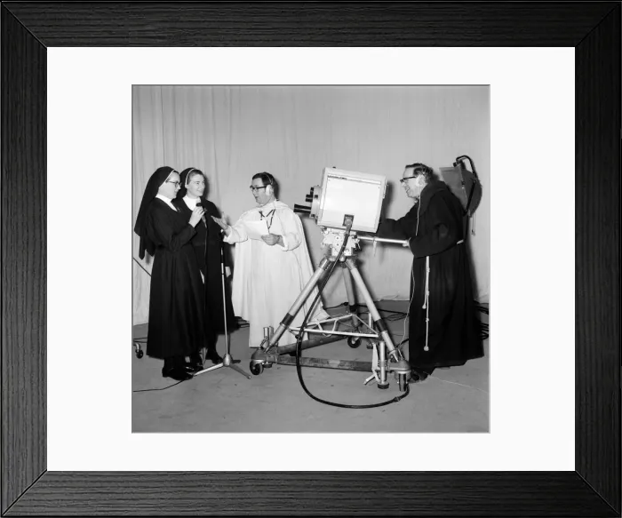 Framed Print : Religion Nuns Humour: The singing sisters from the Daughters of Jesus'Convent