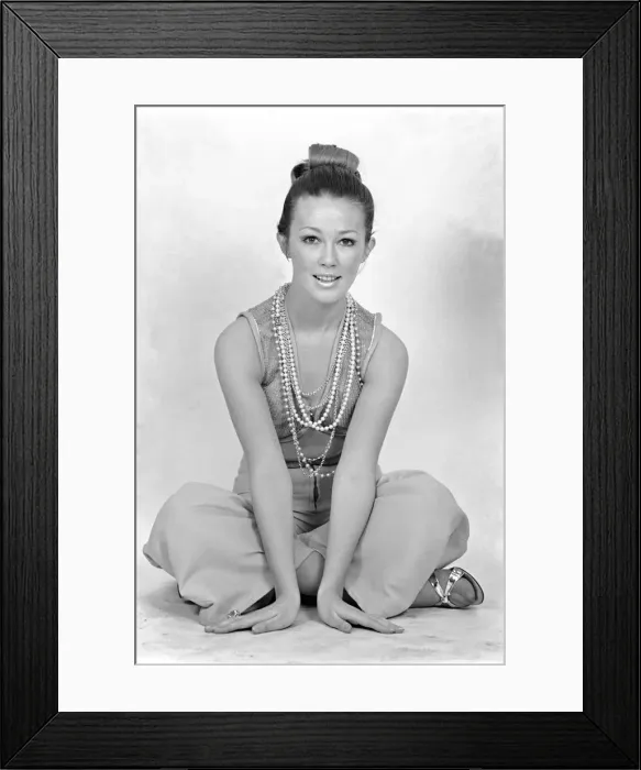 Framed Print : Corolyn Smith in see through dress. December 1969 Z11769-004 Framed Print : Corolyn Smith in see through dress. December 1969 Z11769-004