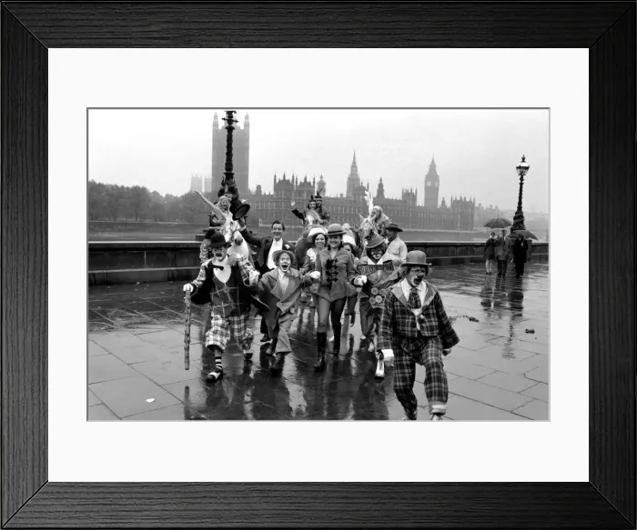 Framed Print : Circus performance by the site of the first circus ring