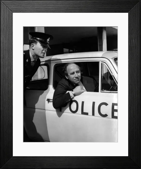 Framed Print : Home Secretary in Liverpool and Kirkby. Home Secretary Mr